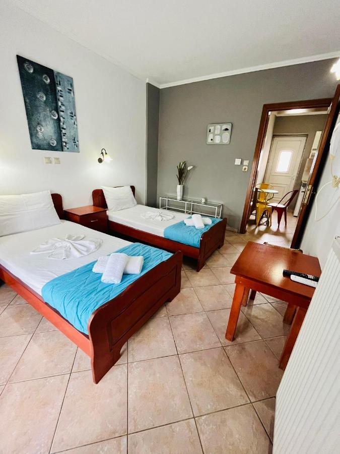Poplar Lofts & Apartments Karavouzi Prínos Esterno foto